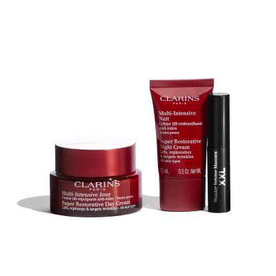 CLARINS SUPER RESTORATIVE SET Veido odos priežiūros rinkinys