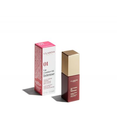 CLARINS Lip Comfort Oil Intense Sodrios spalvos lūpų aliejus 