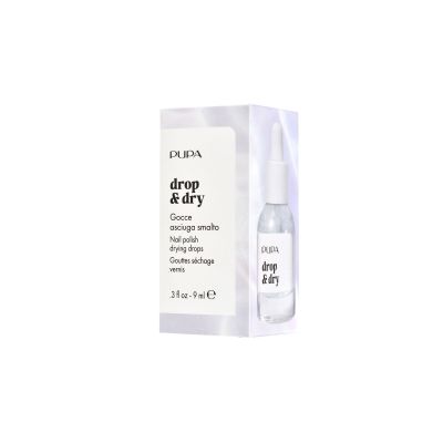 PUPA NAIL POLISH DRYING DROPS Quick dry top coat