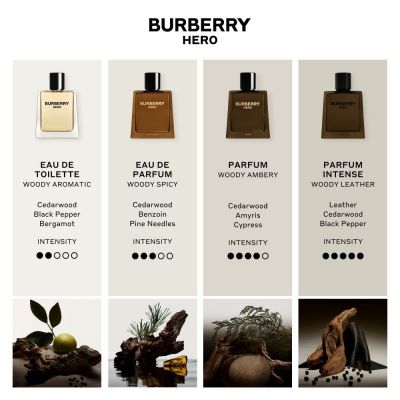 BURBERRY Hero Parfum Intense Purškiami kvepalai