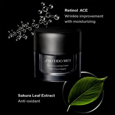 SHISEIDO Skin Empowering Cream Kremas nuo raukšlių vyrams
