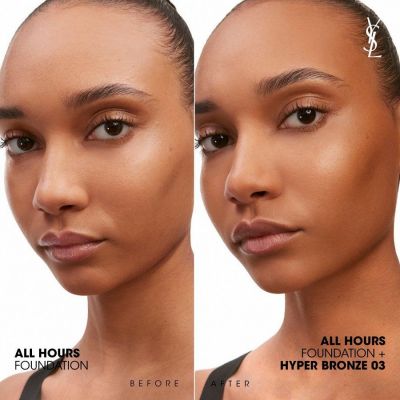 YVES SAINT LAURENT All Hours Hyper Bronze Įdegio atspalvį suteikianti pudra