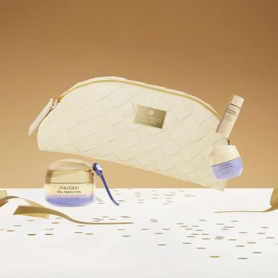 SHISEIDO Vital Perfection Lifting & Firming Ritual for Eyes Paakių odos priežiūros rinkinys