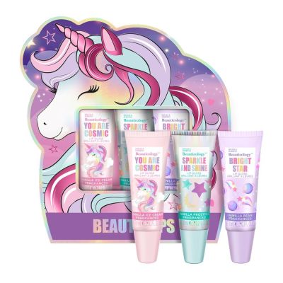 BAYLIS & HARDING Beauticology Cosmic Beauty Lip Trio Gift Set Rinkinys vaikams