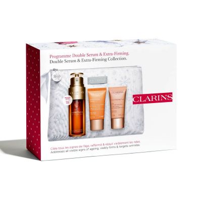 CLARINS Double Serum & Extra-Firming set Veido odos priežiūros rinkinys