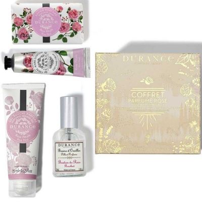 DURANCE Rose Petal Perfume gift boxes Odos priežiūros rinkinys