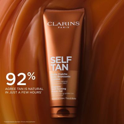 CLARINS SELF TANNING INSTANT GEL Tinted self-tanning gel