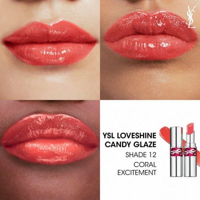 YVES SAINT LAURENT Loveshine Candy Glaze Blizgus lūpų balzamas