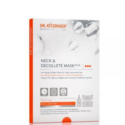 DR. KITZINGER® Neck And Decolleté Mask Plus  Stangrinamoji kaklo ir dekoltė kaukė