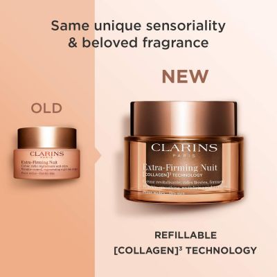 CLARINS Extra-Firming Night Cream Dry Skin Naktinis veido kremas