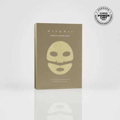 MASQMAI Matcha Calming Mask Raminamoji veido kaukė
