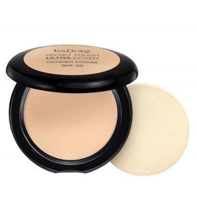 ISADORA Velvet Touch Ultra Cover SPF20 Kompaktinė pudra