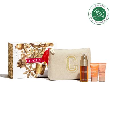 CLARINS Double Serum & Extra Firming Collection Veido odos priežiūros rinkinys