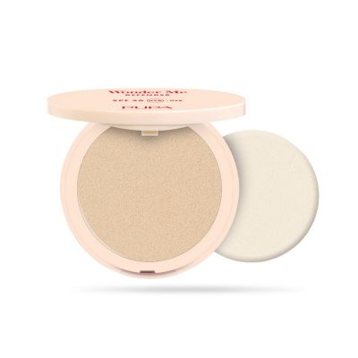 PUPA WONDER ME DEFENDER SPF 50 Lengva, švytėjimo suteikianti kreminė pudra