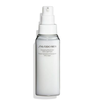 SHISEIDO Shiseido Men Energizing Moisturizer Extra Light Fluid Drėkinamoji veido emulsija vyrams