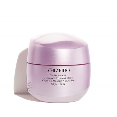 SHISEIDO White Lucenct Overnight Cream & Mask Naktinis veido kremas - kaukė