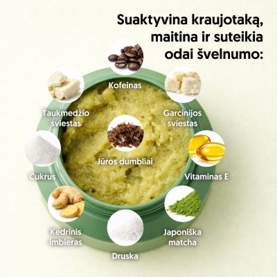 EVERJUNO Matcha Anti-Cellulite Scrub Anti-cellulite scrub