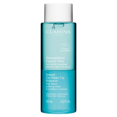 Gentle bi-phase eye makeup remover