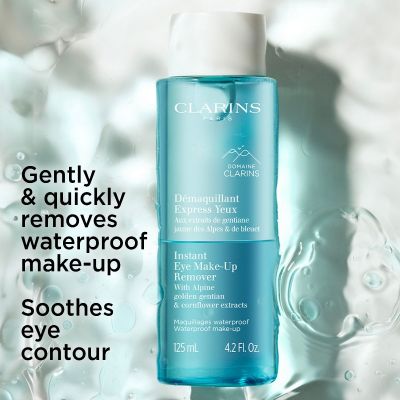CLARINS Instant Eye Make-Up Remover Bi-phase Švelnus dvifazis akių makiažo valiklis