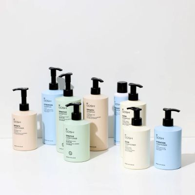 GOSH HAIR CARE GLOW Drėkinamasis šampūnas suteikiantis žvilgesio