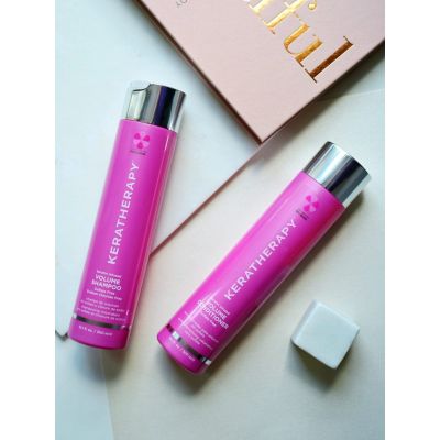 KERATHERAPY Keratin Infused Volume Apimties suteikiantis plaukų šampūnas