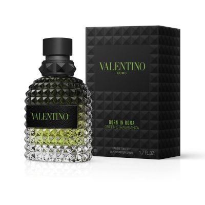 VALENTINO Born In Roma Uomo Green Stravaganza Purškiamas tualetinis vanduo
