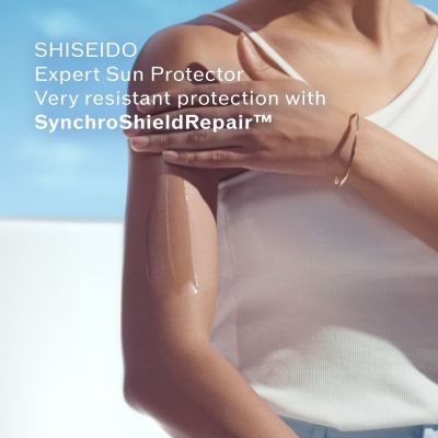 SHISEIDO Blue Expert Sun Protector Lotion SPF50+ Apsauginis pienelis nuo saulės