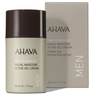 AHAVA Facial Moisture Active Gel Cream Drėkinamasis veido kremas vyrams
