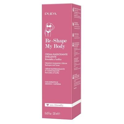 PUPA RE-SHAPE MY BODY Firming Slimming Cream Liekninamasis kūno kremas