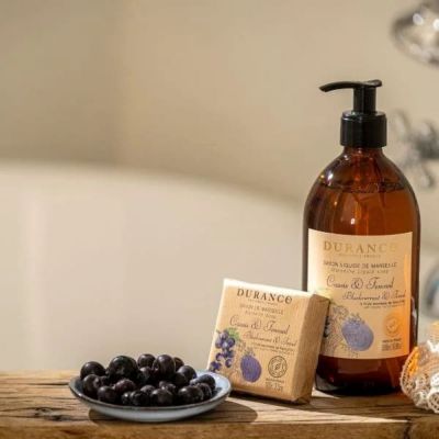 DURANCE MARSEILE LIQUID SOAP BLACKCURRANT & FENNEL Liquid soap