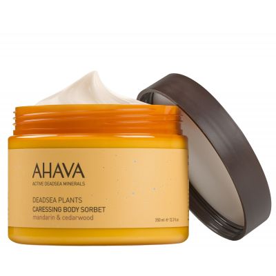 AHAVA Caressing Body Sorber Mandarin & Cedarwood Drėkinamasis kūno kremas