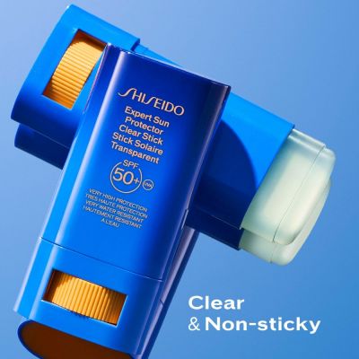 SHISEIDO Expert Sun Protector Clear Stick SPF50+ Apsauginis pieštukas nuo saulės