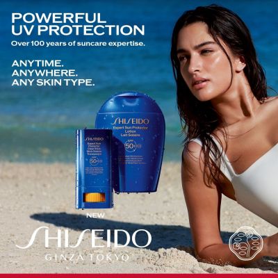 SHISEIDO Expert Sun Protector Clear Stick SPF50+ Apsauginis pieštukas nuo saulės
