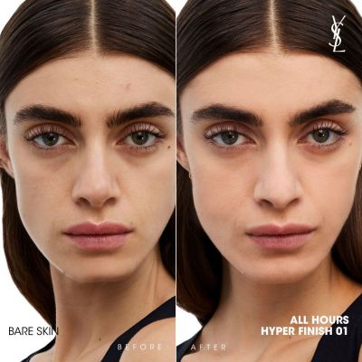 YVES SAINT LAURENT All Hours Hyper Finish Kompaktinė pudra