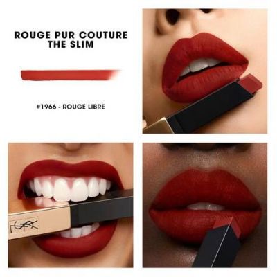 YVES SAINT LAURENT Rouge Pur Couture The Slim Lūpų dažai