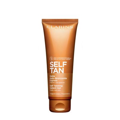 Tinted self-tanning gel