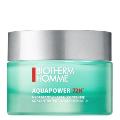 BIOTHERM Aquapower 72H Concentrated Glacial Hydrator Drėkinamasis veido kremas vyrams