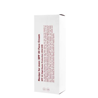 RECIPE SPF 30 Facial Moisturizer Apsauginis veido kremas vyrams