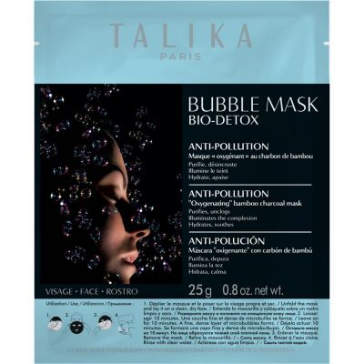 TALIKA Bubble Mask Bio-Detox Giliai valanti veido kaukė