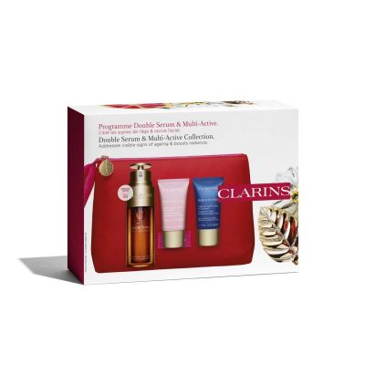 CLARINS Double Serum & Multi-Active Collection Veido odos priežiūros rinkinys