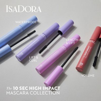 ISADORA The 10 sec High Impact Volume Tankinamasis blakstienų tušas
