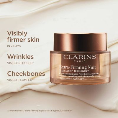 CLARINS Extra-Firming Night Cream All Skin Types Naktinis veido kremas
