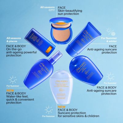 SHISEIDO Expert Sun Protector Sensitive SPF 50+ Apsauginis pienelis nuo saulės