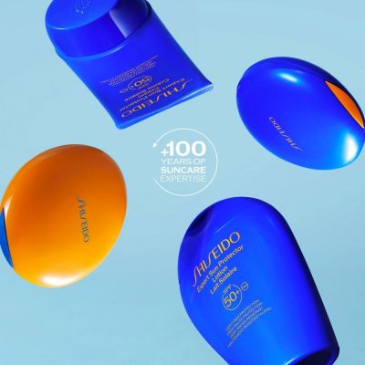 SHISEIDO Blue Expert Sun Protector Cream SPF50+ Apsauginis kremas nuo saulės