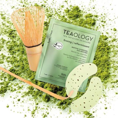 TEAOLOGY MATCHA HYDROGEL EYE PATCHES Eye mask