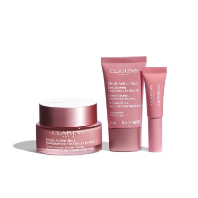 CLARINS MULTI-ACTIVE SET Veido odos priežiūros rinkinys