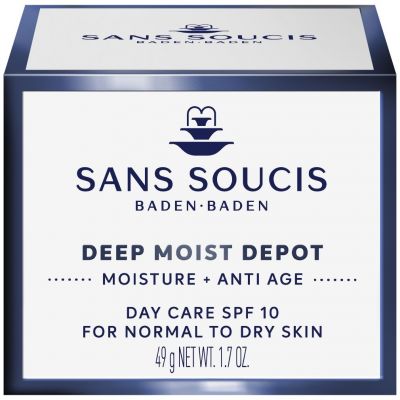 SANS SOUCIS Deep Moist Depot Day Care SPF10 Dieninis veido kremas