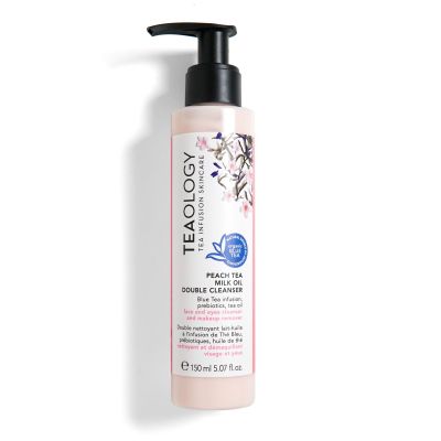 TEAOLOGY Peach Tea Milk-To-Oil Double Cleanser Cleansing milk-oil