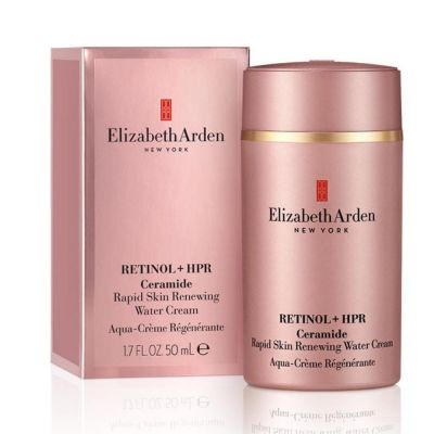 ELIZABETH ARDEN Retinol + HPR Ceramide Rapid Skin Renewing Water Cream Stangrinamasis veido kremas
