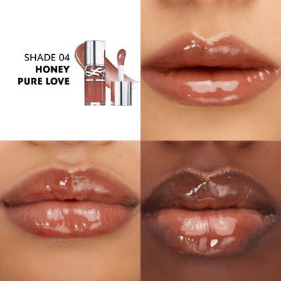 YVES SAINT LAURENT Loveshine Plumping Lip Oil Gloss Putlumo suteikiantis lūpų blizgis